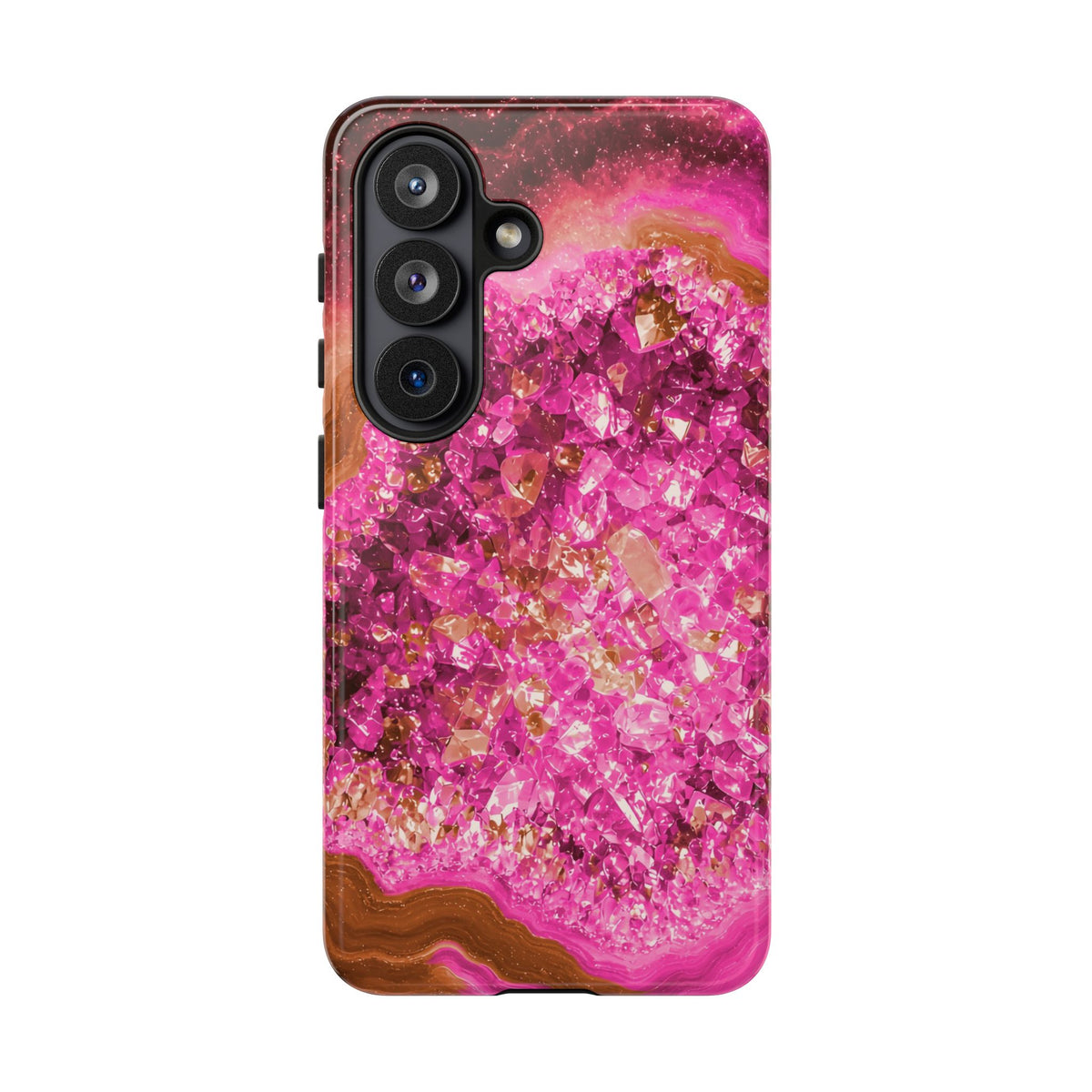 Geode Core - Terracotta Neon Phone Case