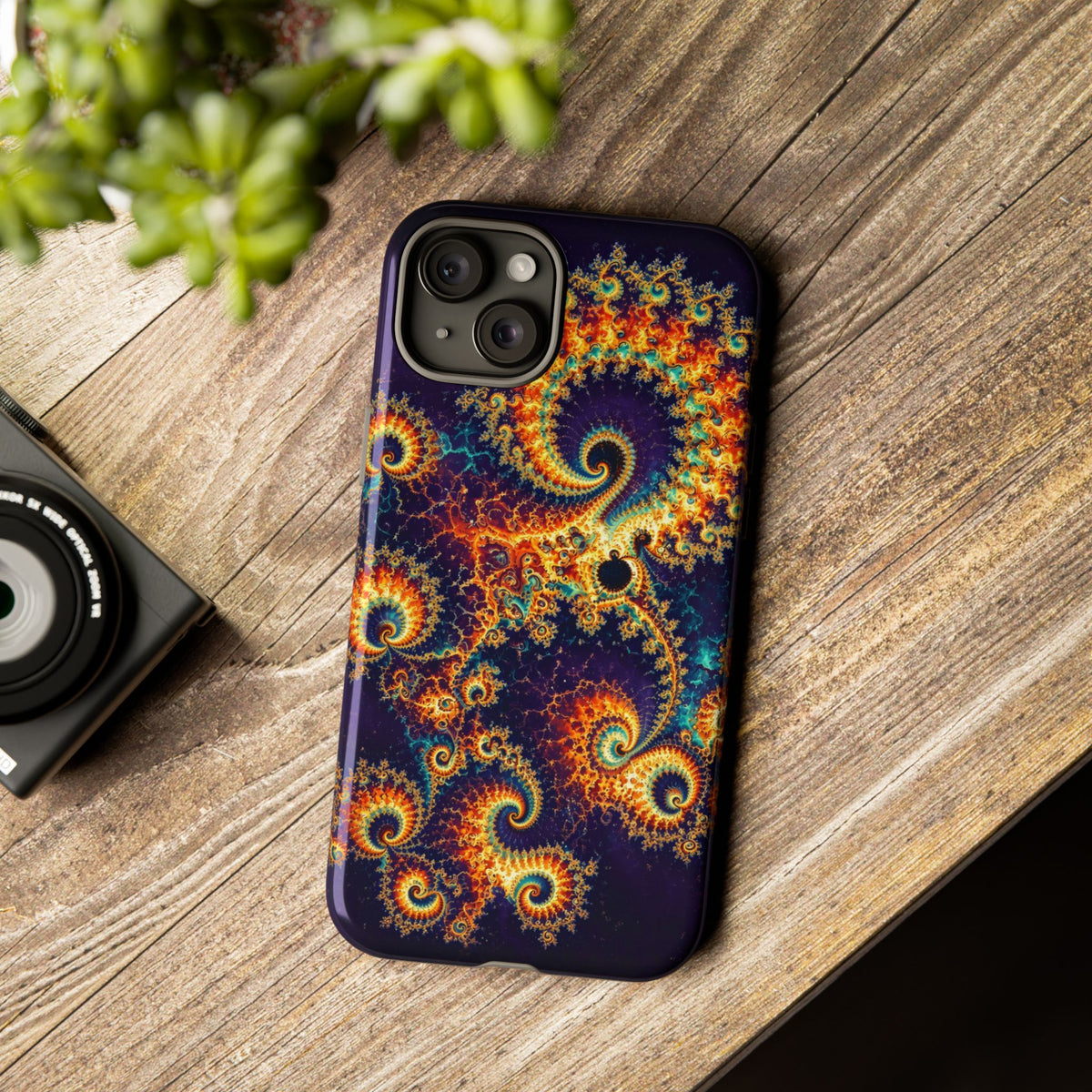 Copper Infinity - Infrared Phone Case