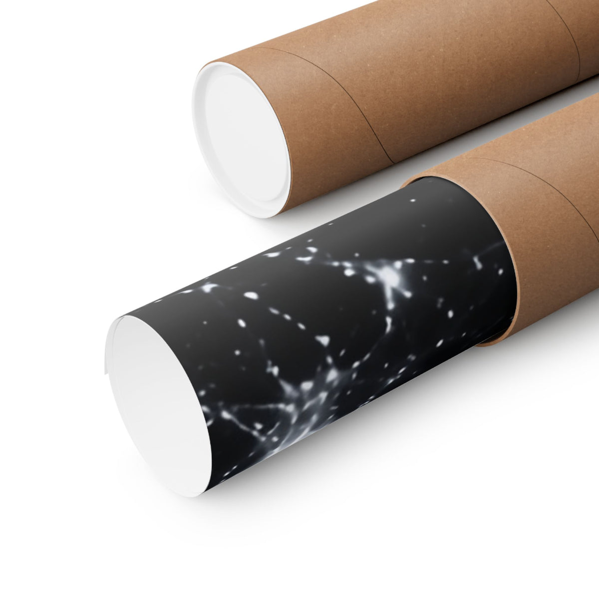 Neon Mycelium - Silver Ghost Poster