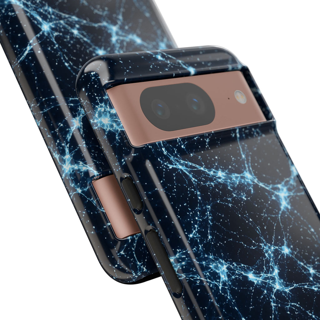 Neon Mycelium - Ice Crystal Phone Case
