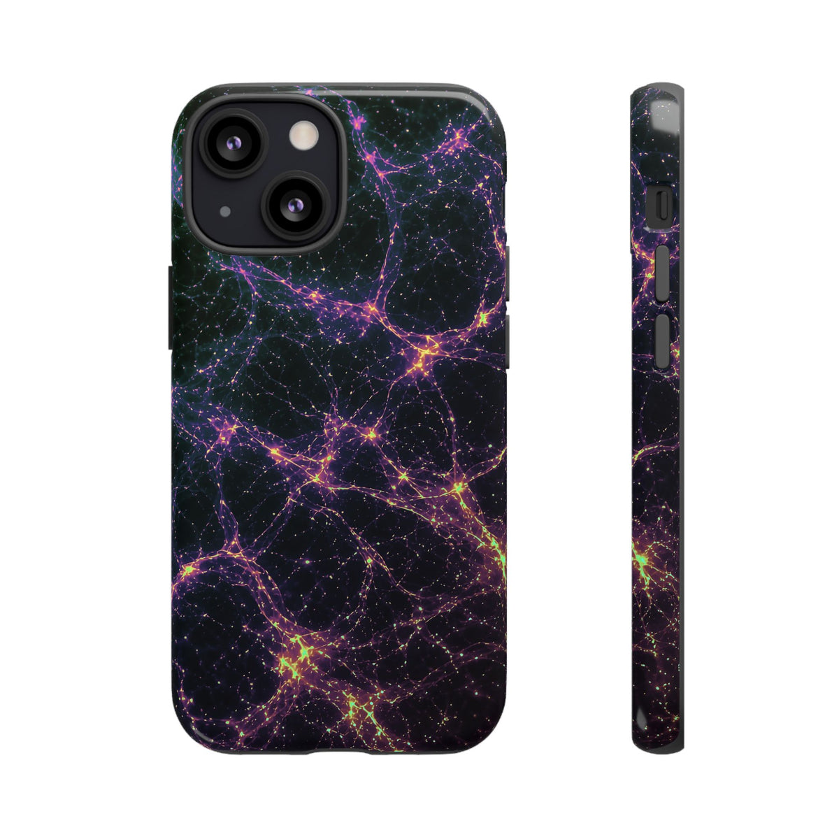Neon Mycelium - Holographic Phone Case