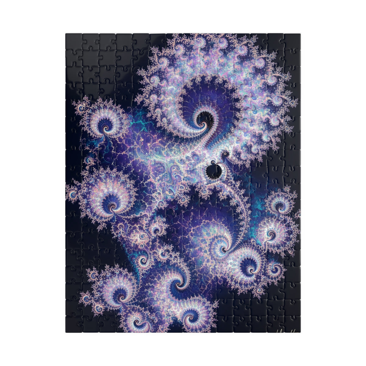 Copper Infinity - Holographic Opal Jigsaw Puzzle