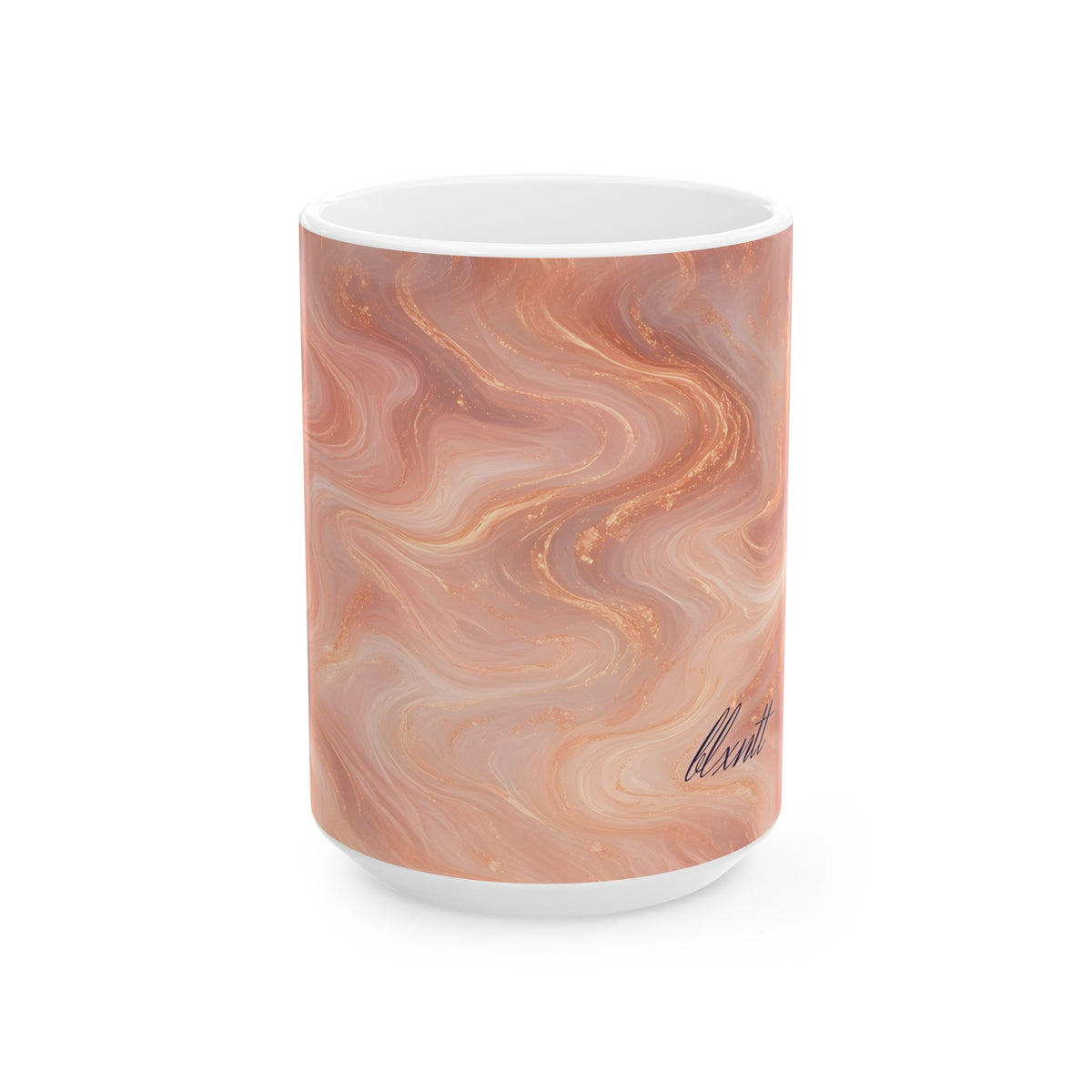 Rose Gold Marble Mug