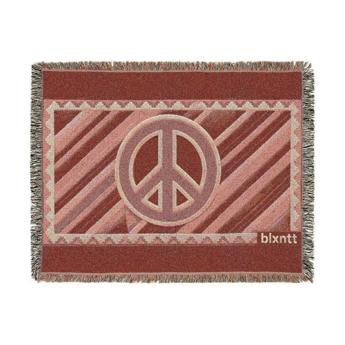 BLXNTT Pink Hippie Woven Blanket #4