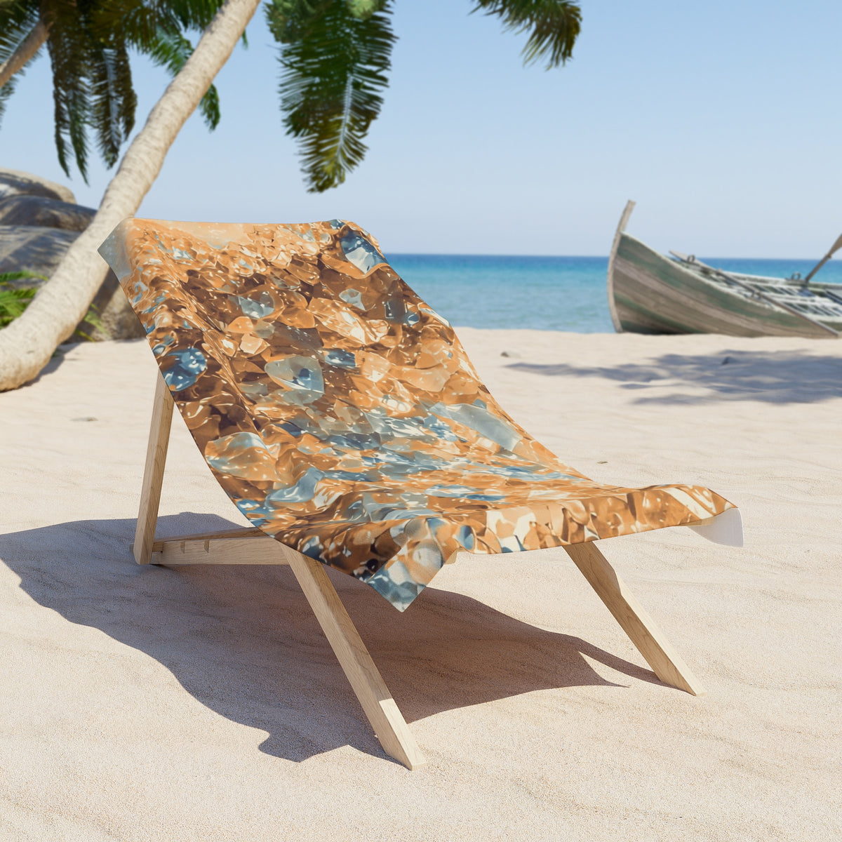 Geode Core - Desert Mirage Beach Towel