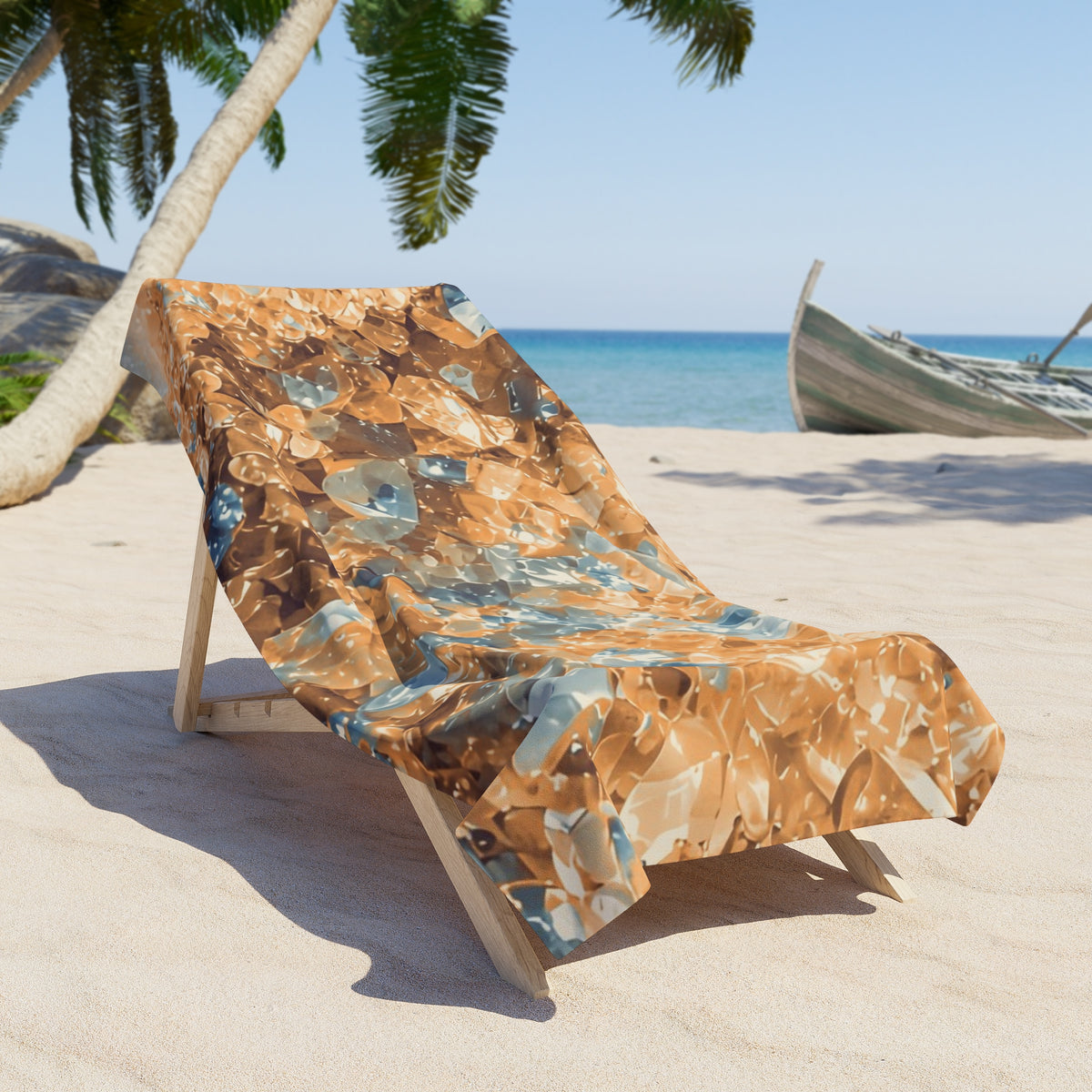 Geode Core - Desert Mirage Beach Towel
