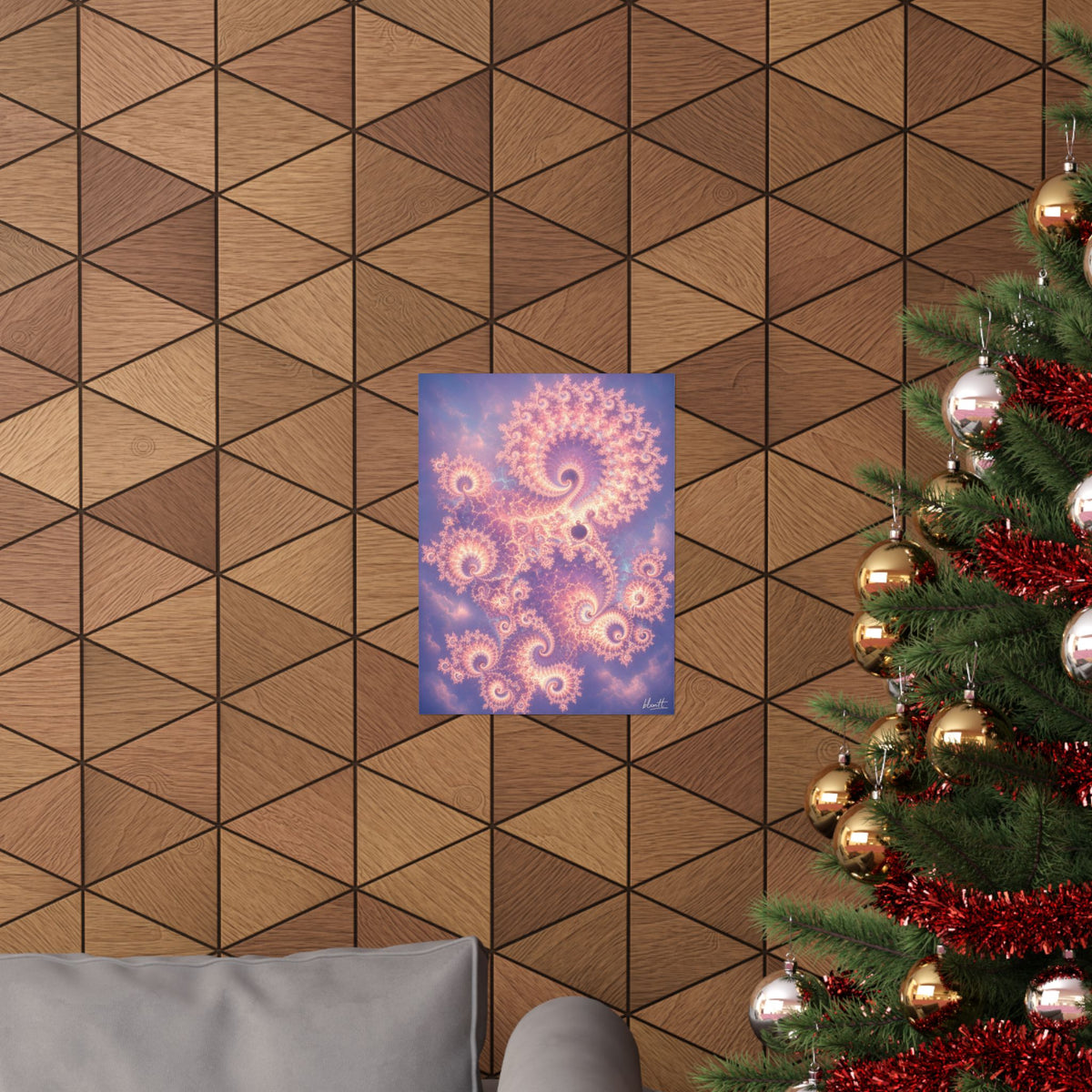 Copper Infinity - Opalescent Sunrise Poster