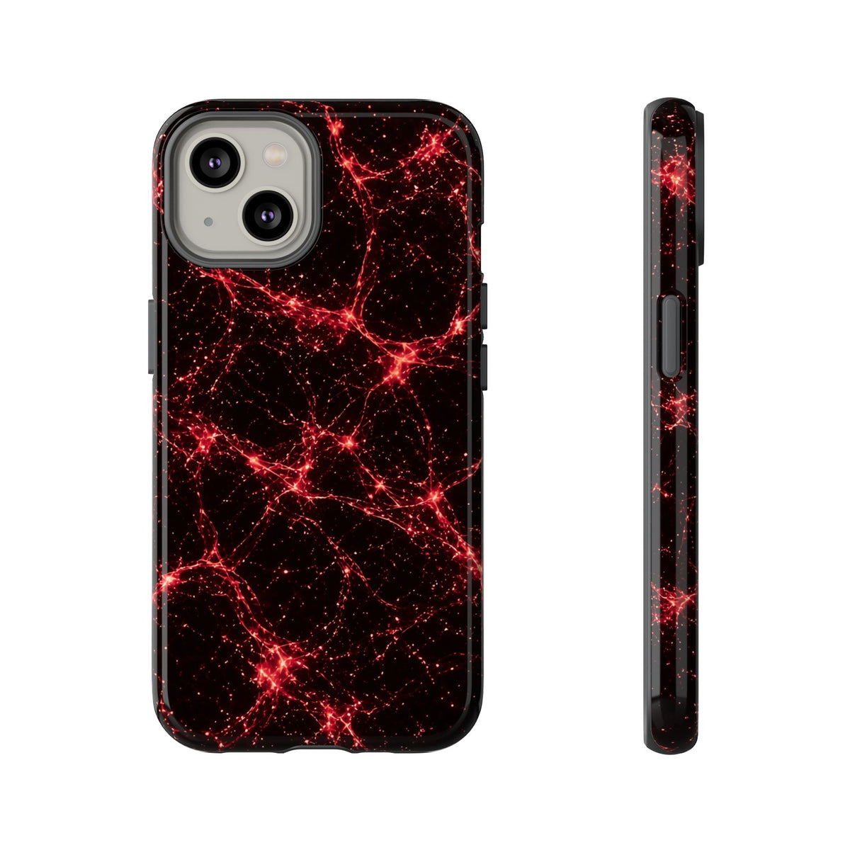 Neon Mycelium - Blood Moon Phone Case