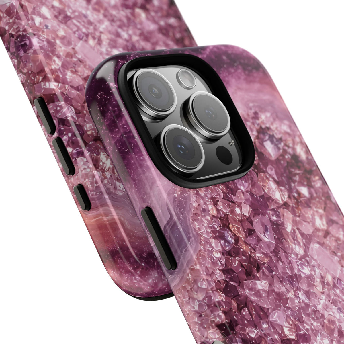 Geode Core - Rose Quartz Phone Case