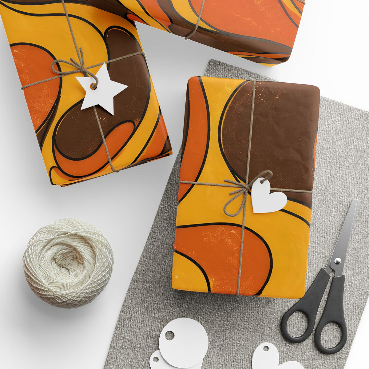 Fillmore Flow - 70s Retro Wrapping Paper
