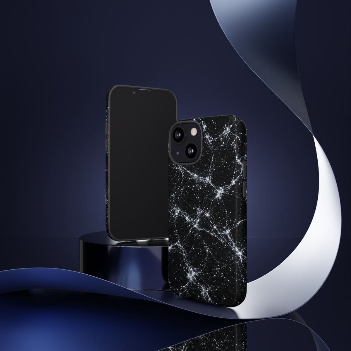 Neon Mycelium - Silver Ghost Phone Case