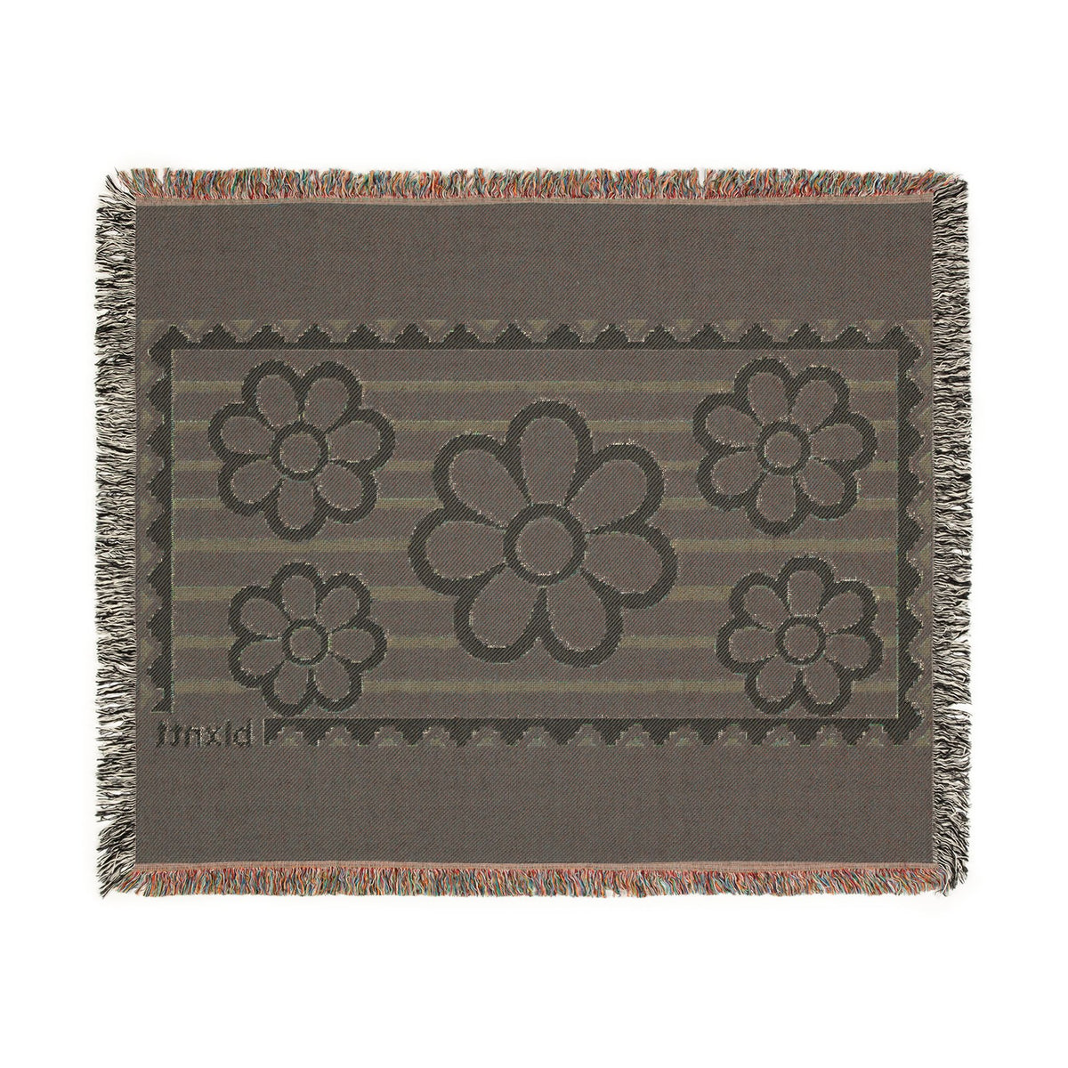BLXNTT Purple Hippie Woven Blanket #2