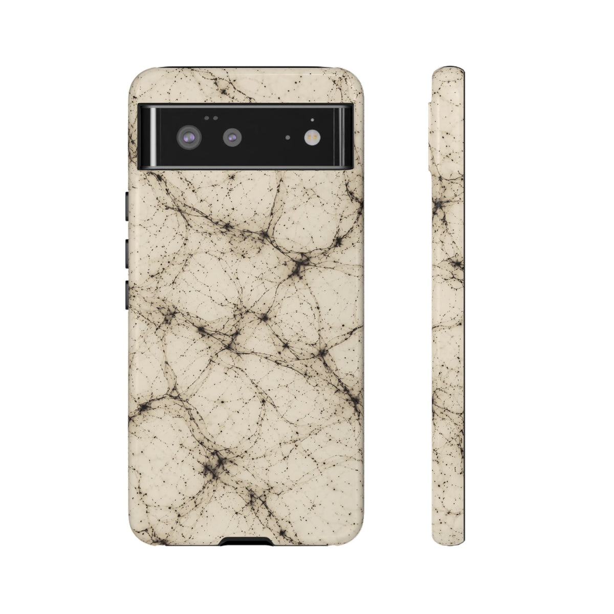 Neon Mycelium - Ink on Paper Phone Case