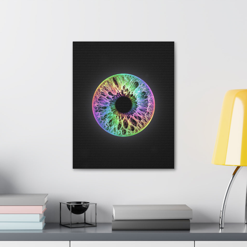 BLXNTT Iris – Lace Web Holographic Glossy Canvas