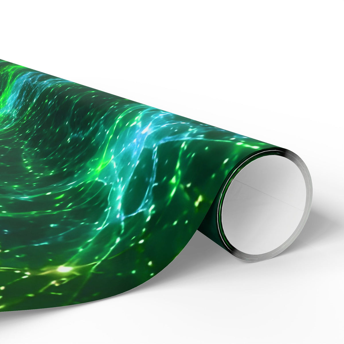 Neon Mycelium - Mermaid Wrapping Paper