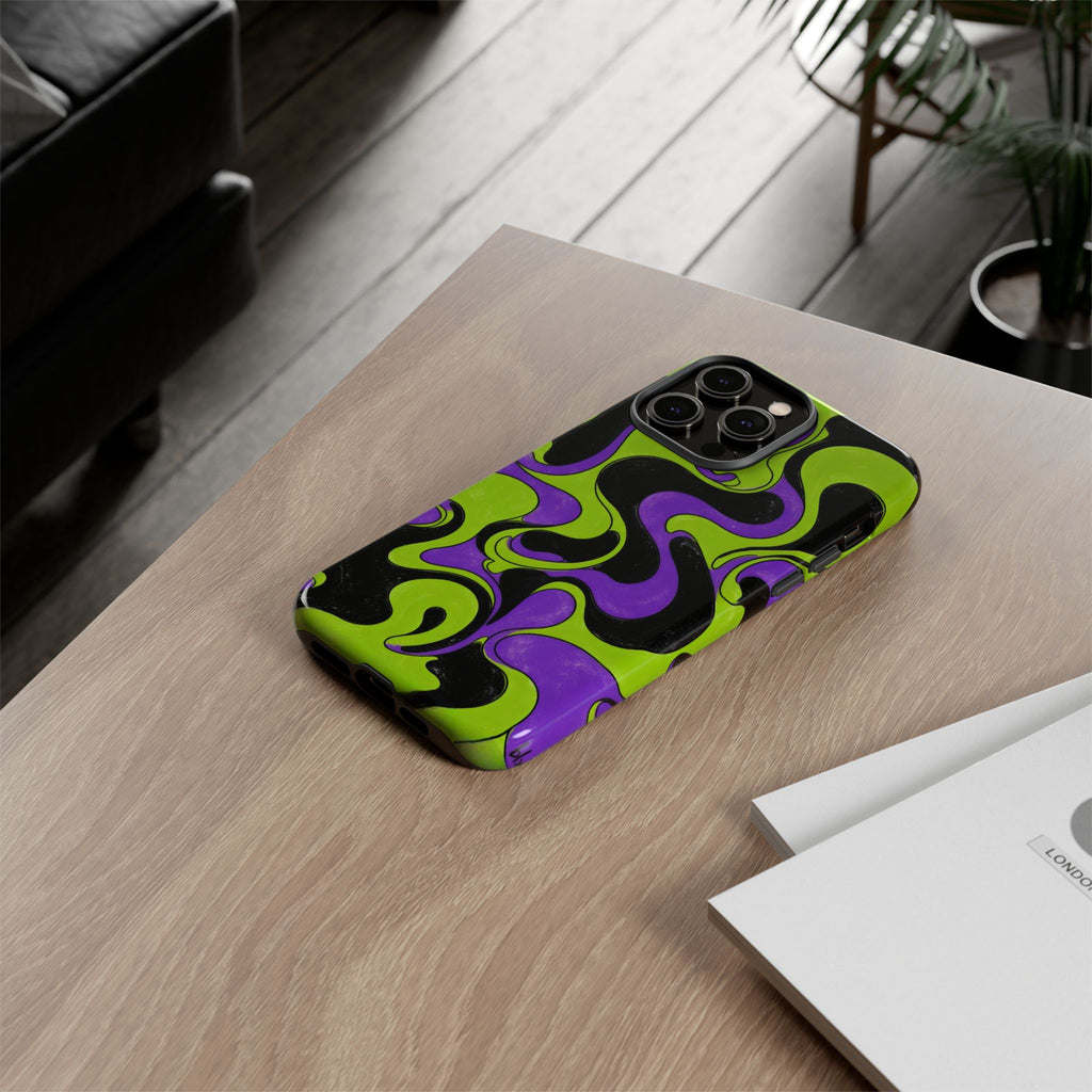 Fillmore Flow - Lime & Purple Phone Case