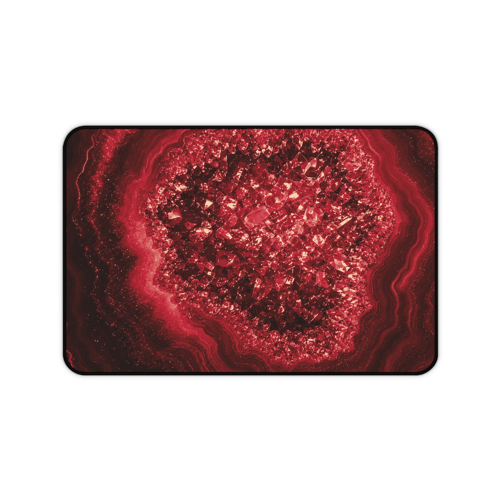 Geode Core - Cherry Cola Desk Mat