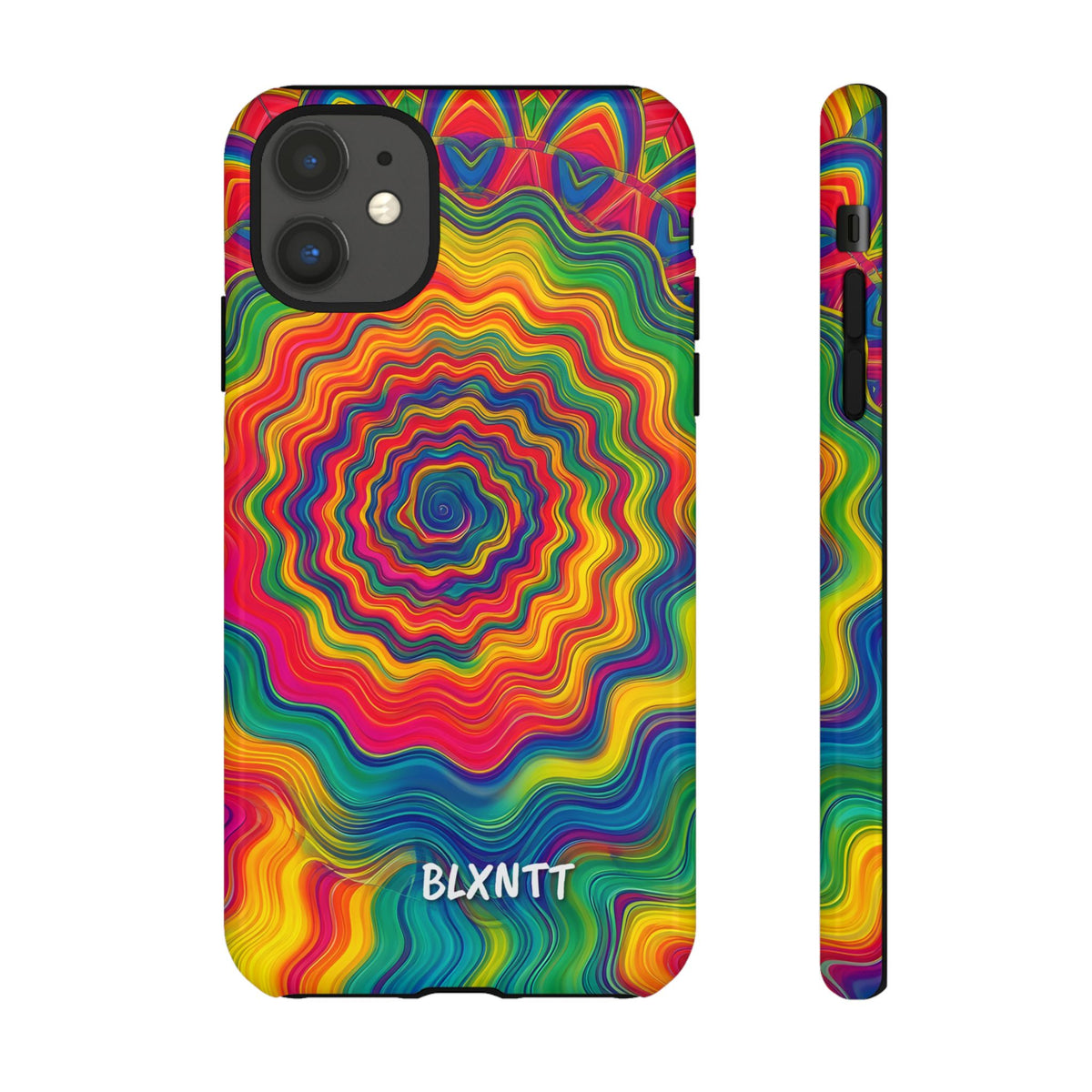 Hypnotic Rainbow Ripple Phone Case