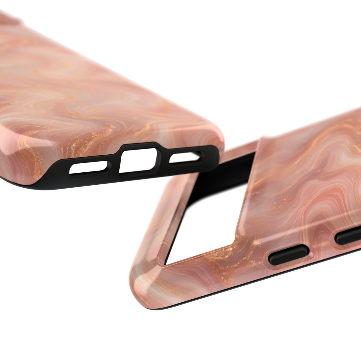 Rose Gold Marble Phone Case
