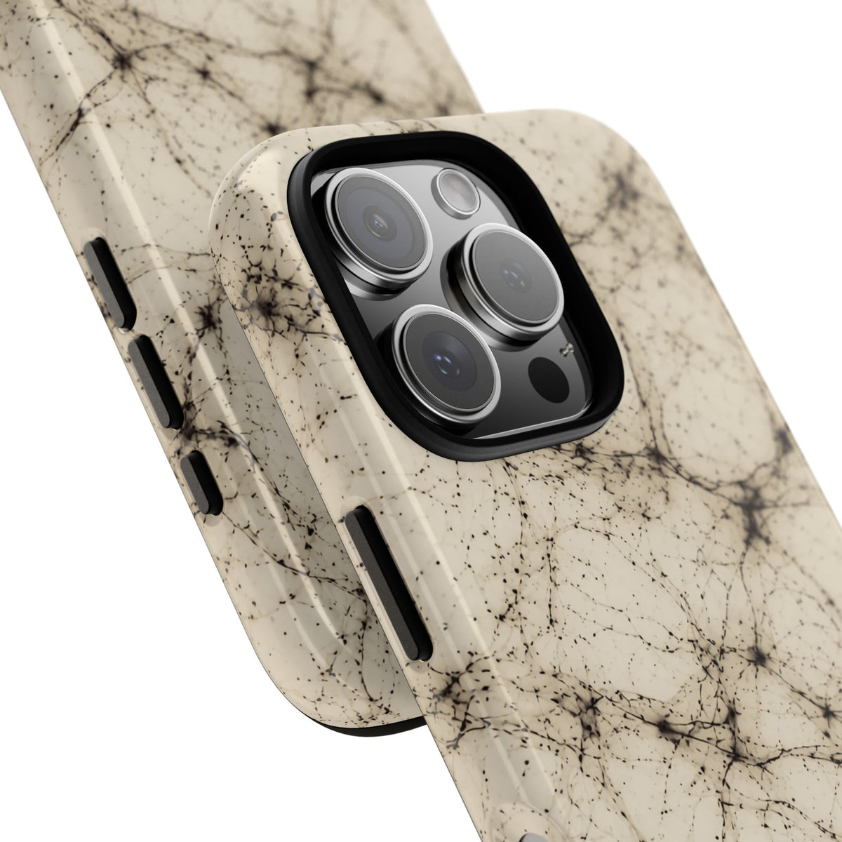 Neon Mycelium - Ink on Paper Phone Case