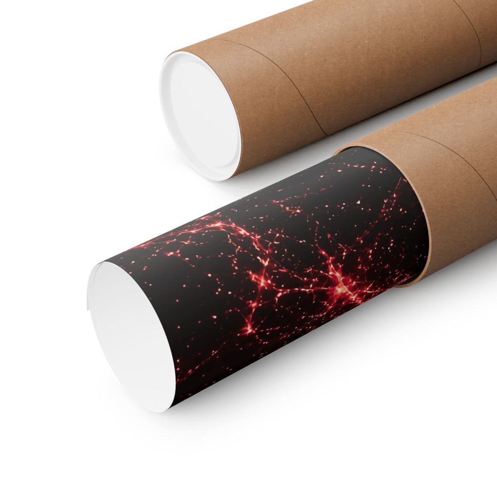 Neon Mycelium - Blood Moon Poster