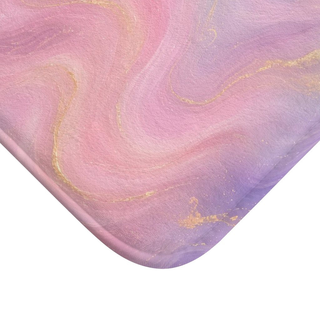 Pastel Marble Bath Mat