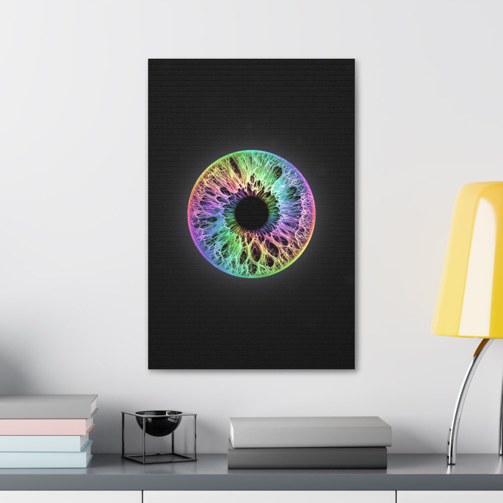 BLXNTT Iris – Lace Web Holographic Glossy Canvas
