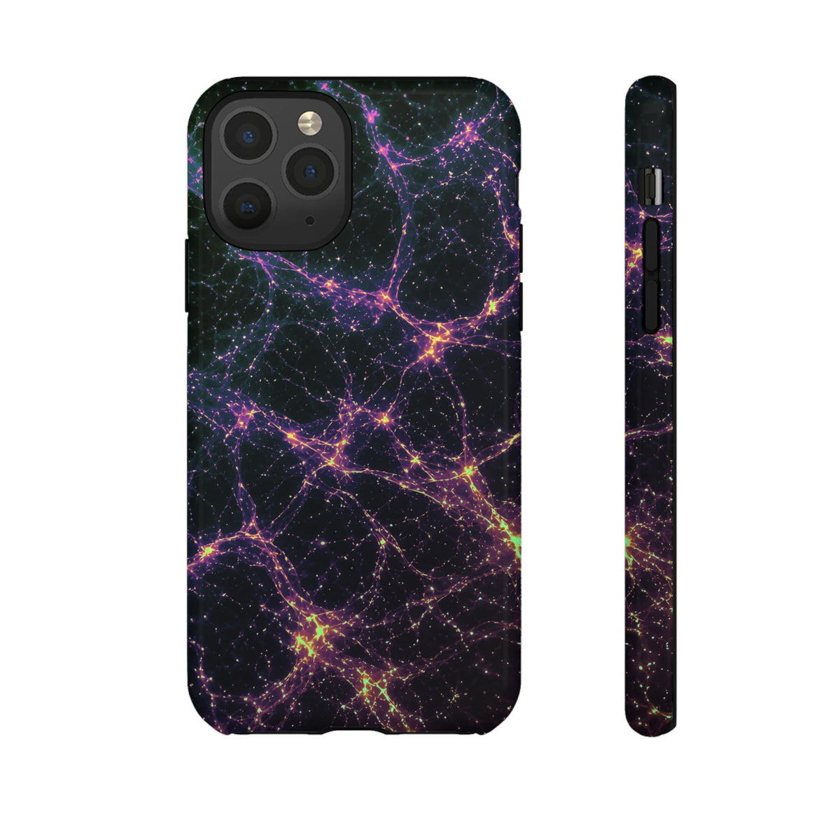 Neon Mycelium - Holographic Phone Case