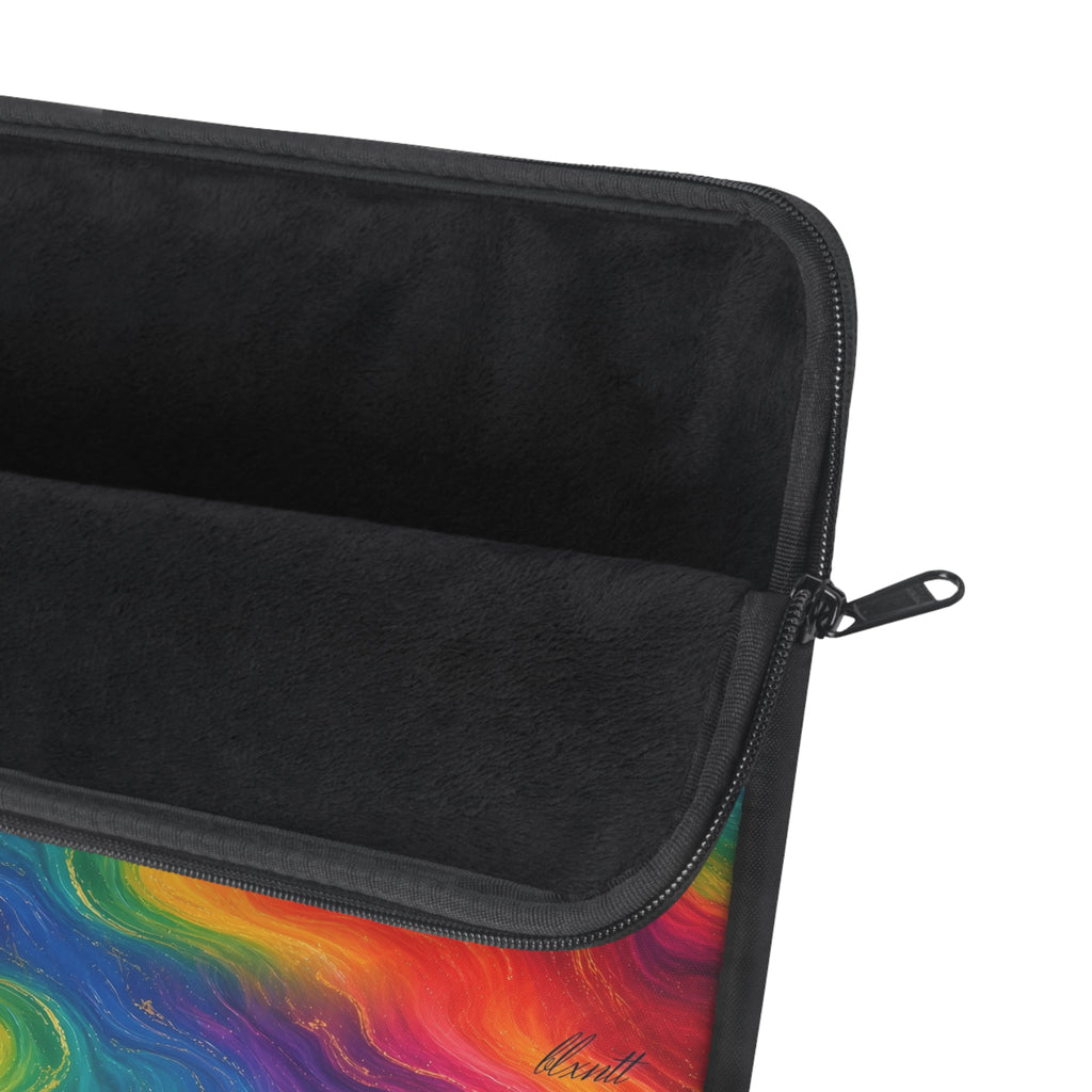 Rainbow Marble Laptop Sleeve
