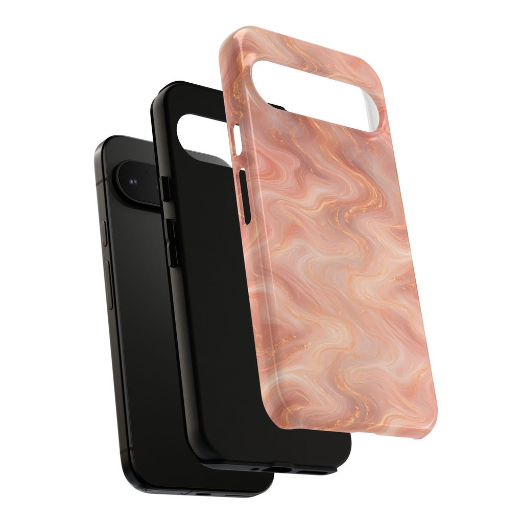 Rose Gold Marble Phone Case