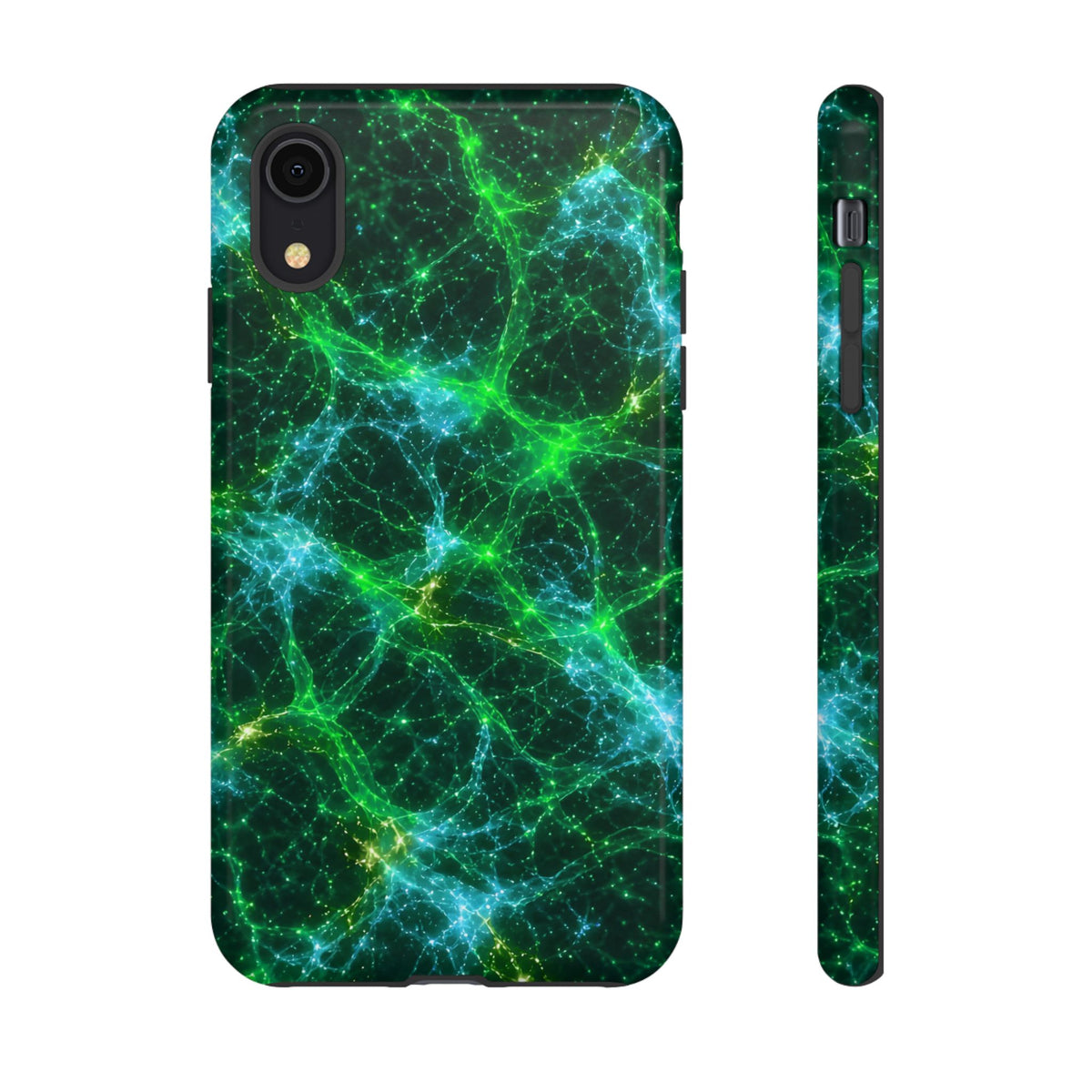 Neon Mycelium - Mermaid Phone Case