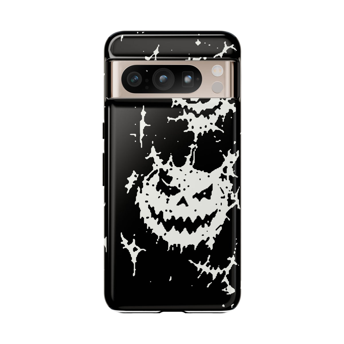 White Spiderweb Pumpkin Phone Case