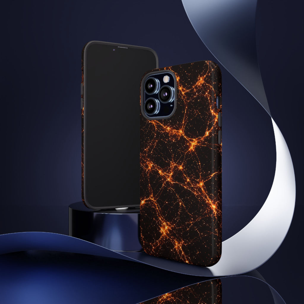 Neon Mycelium - Solar Flare Phone Case