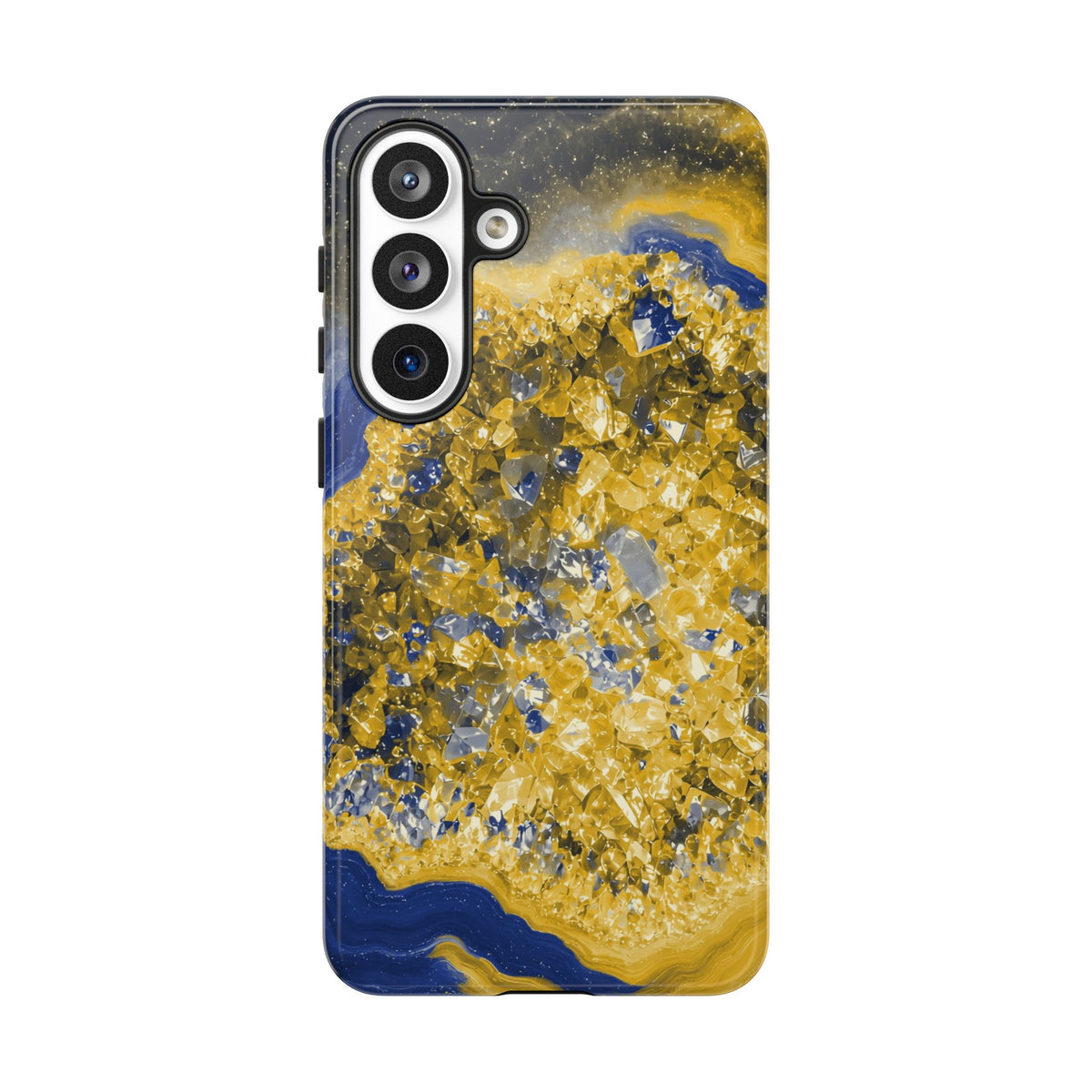 Geode Core - Mustard Navy Phone Case
