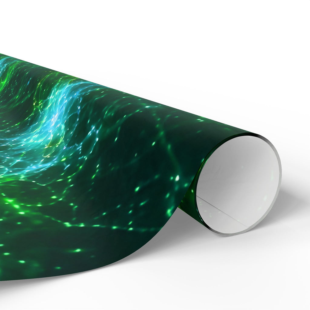 Neon Mycelium - Mermaid Wrapping Paper