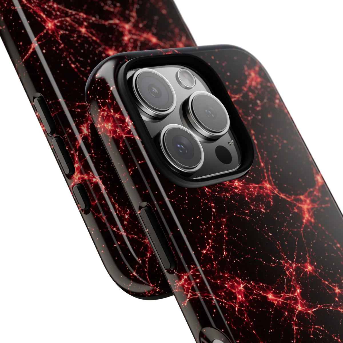 Neon Mycelium - Blood Moon Phone Case