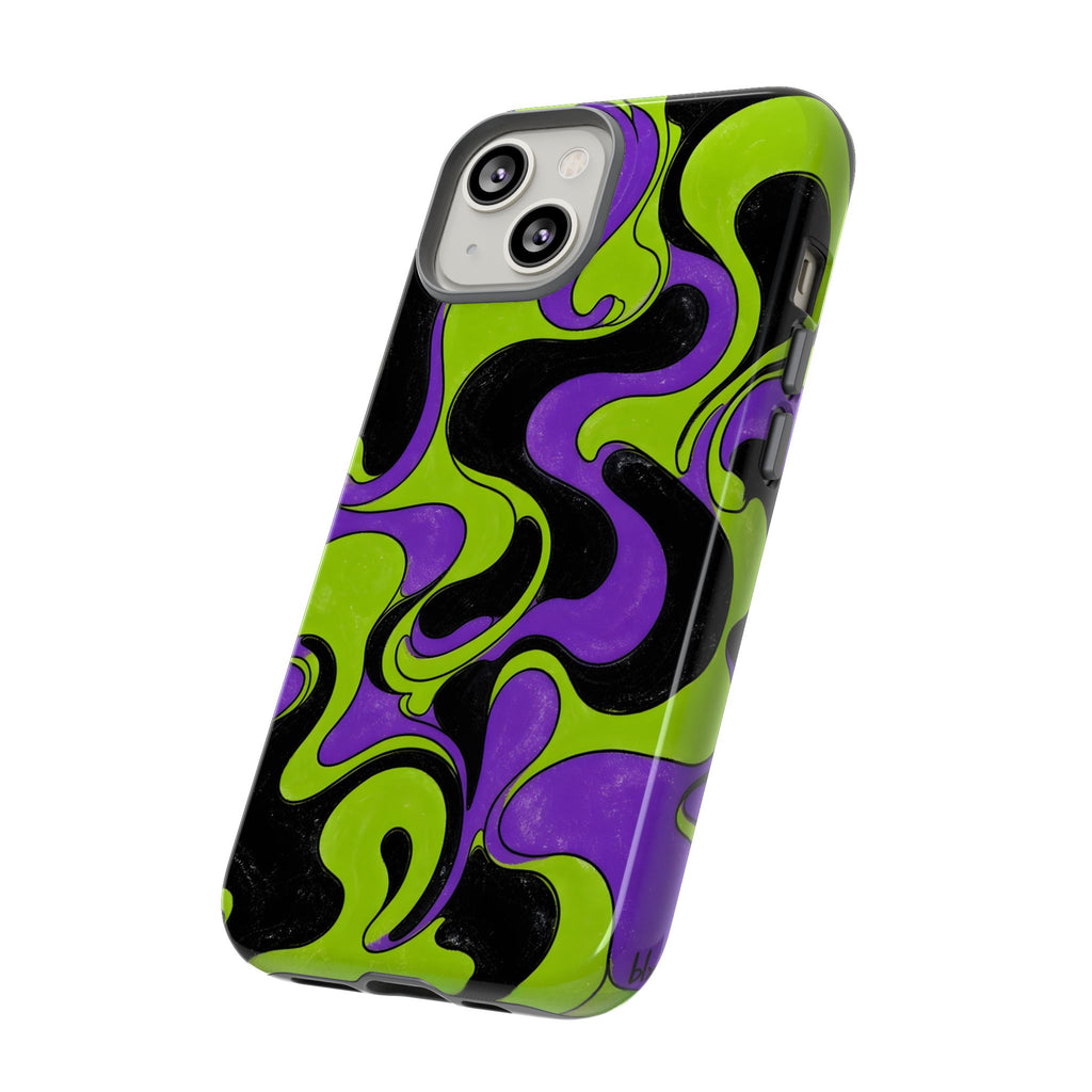 Fillmore Flow - Lime & Purple Phone Case