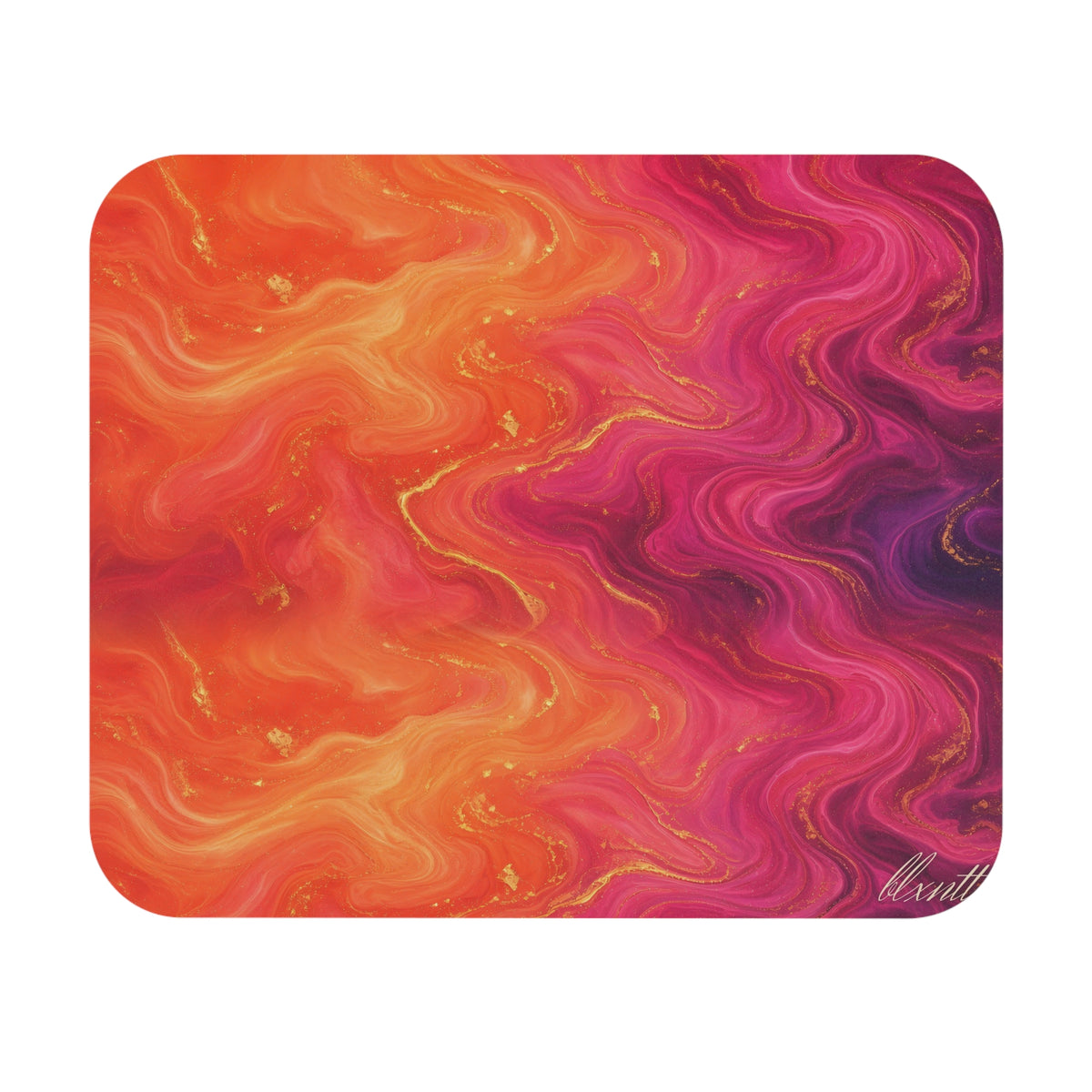 Sunset Marble Mouse Pad