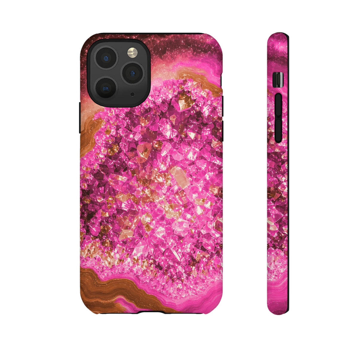 Geode Core - Terracotta Neon Phone Case