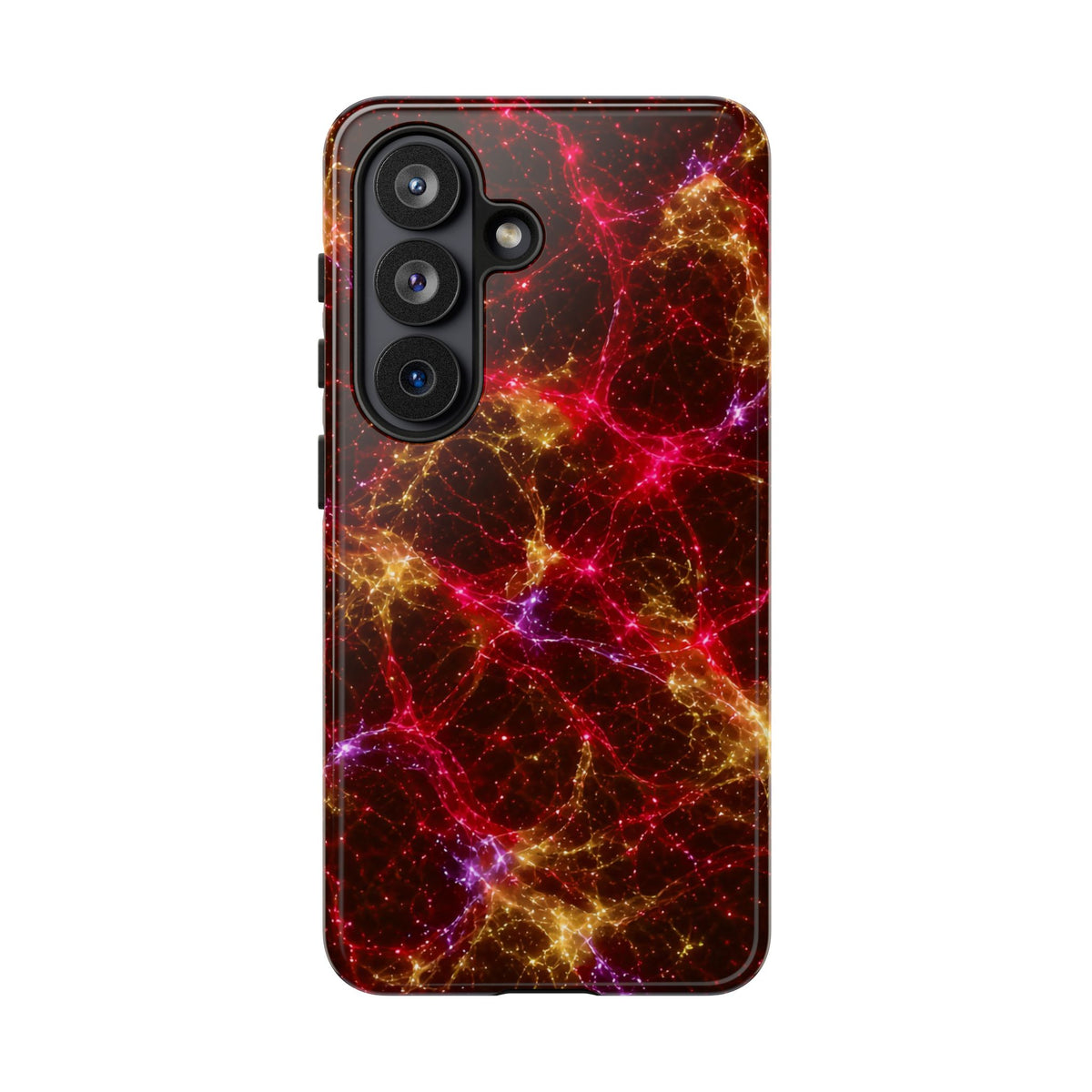 Neon Mycelium - Rainbow Nerve Phone Case