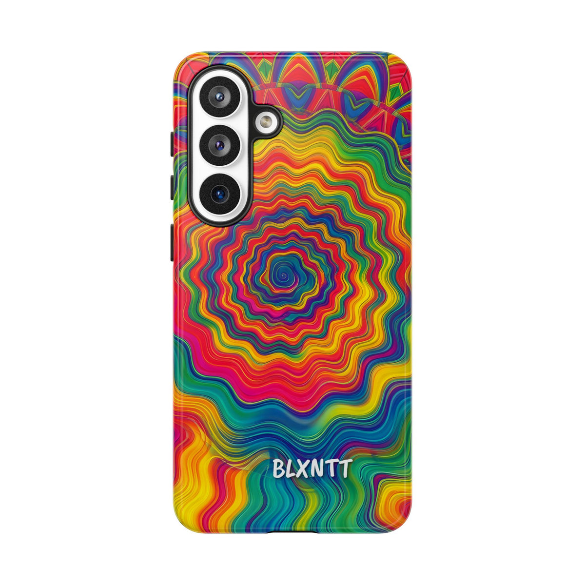 Hypnotic Rainbow Ripple Phone Case
