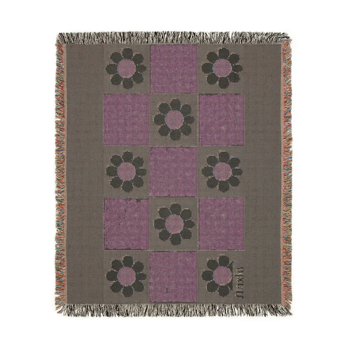 BLXNTT Green Hippie Woven Blanket #2