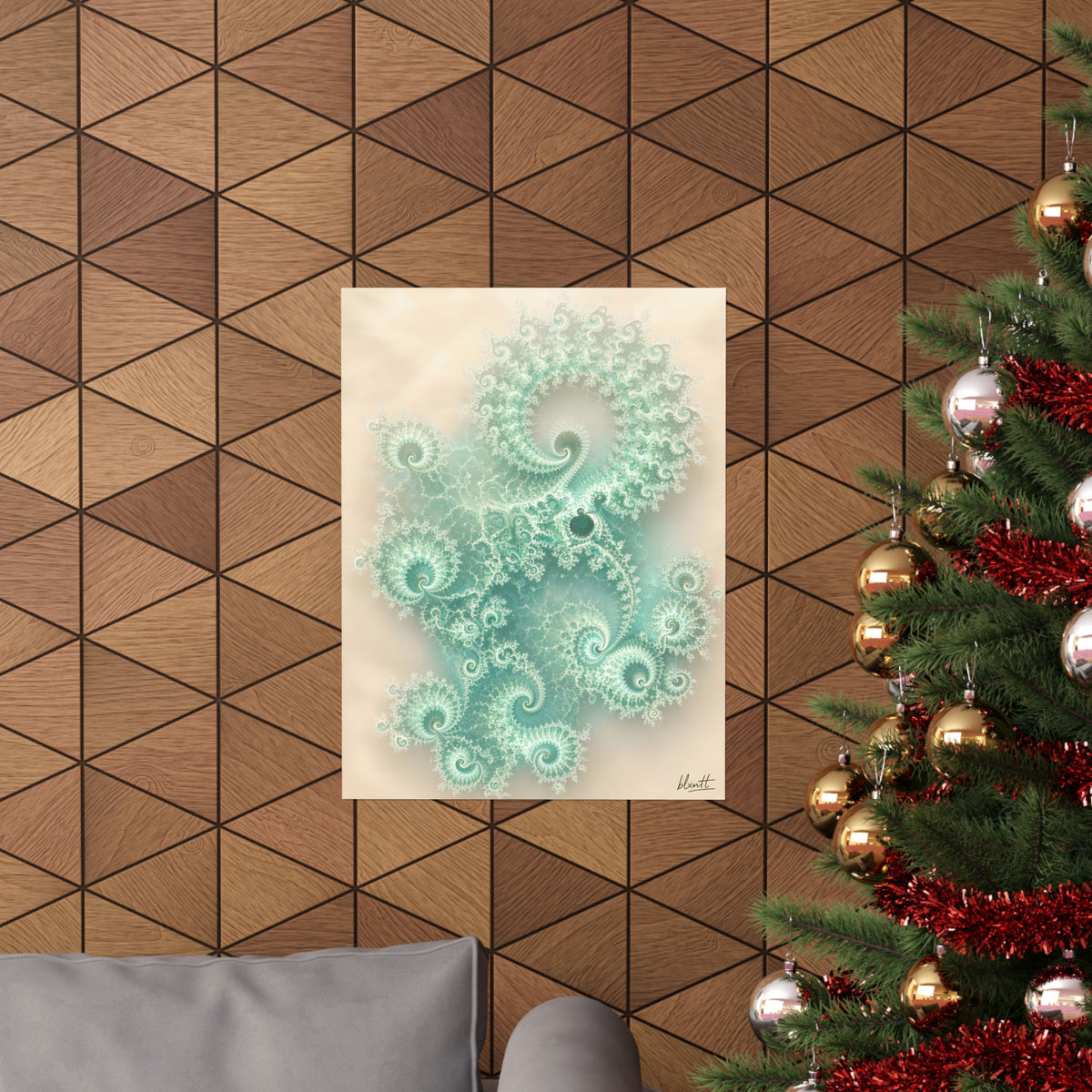 Copper Infinity - Sea Glass Poster