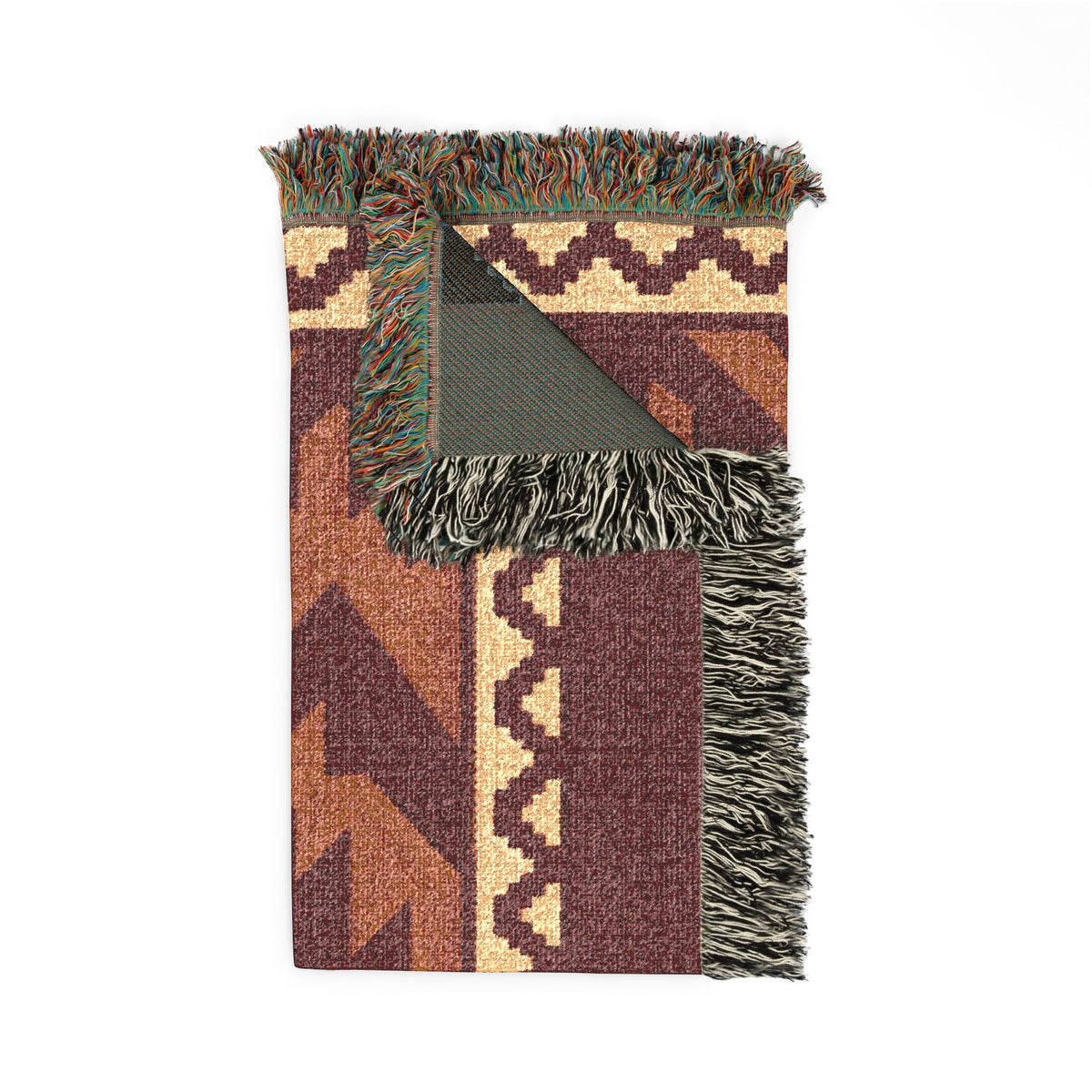 BLXNTT Red Hippie Woven Blanket #2