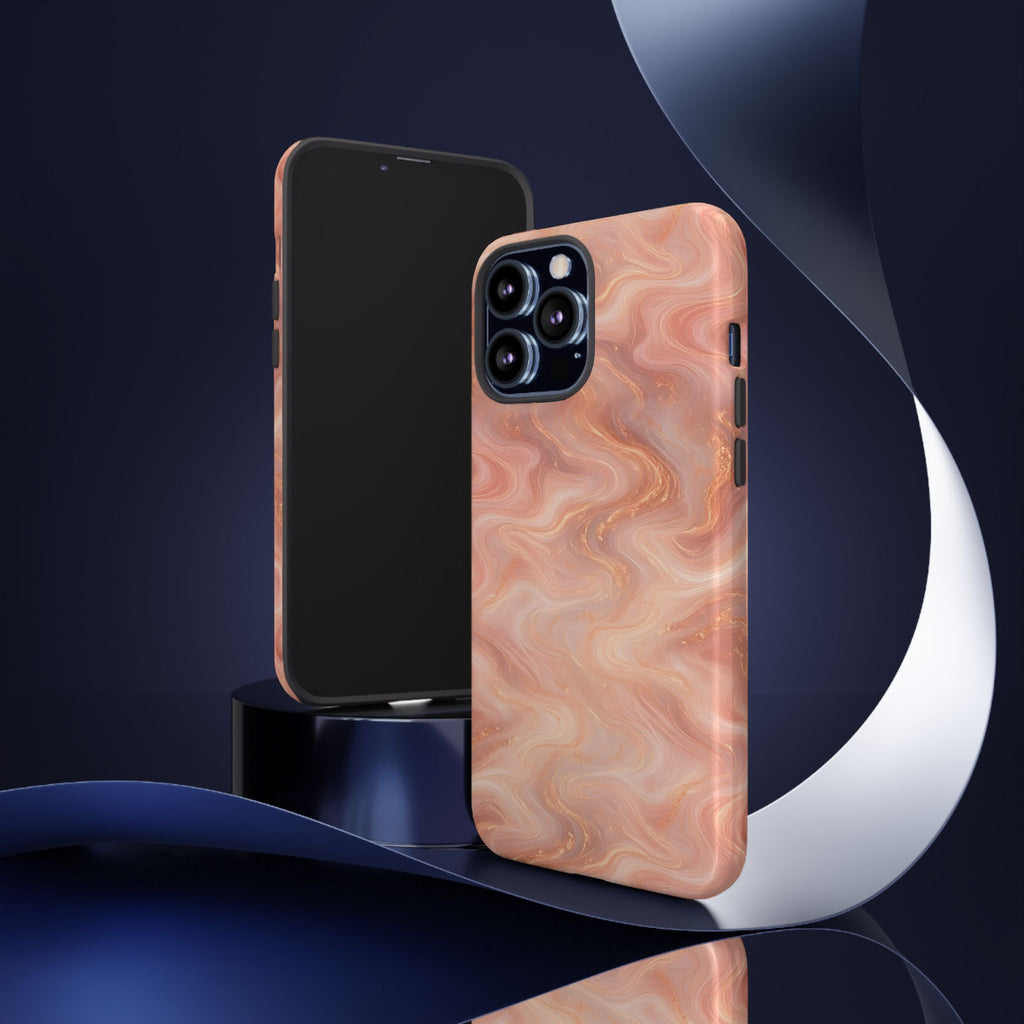 Rose Gold Marble Phone Case