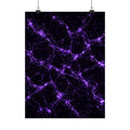 Neon Mycelium - Ultraviolet Poster