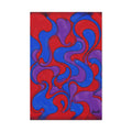 Fillmore Flow - Jewel Tones Glossy Canvas