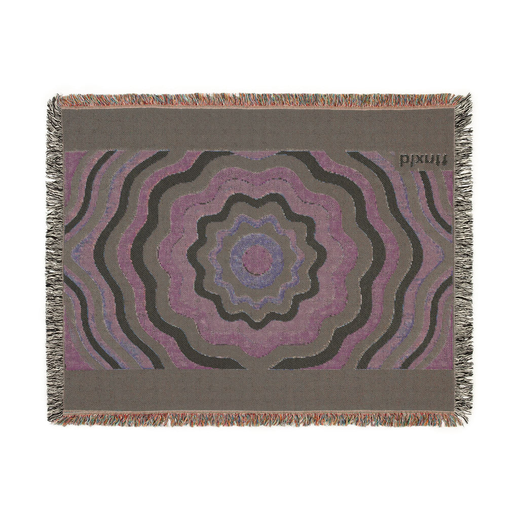 BLXNTT Green Hippie Woven Blanket #3