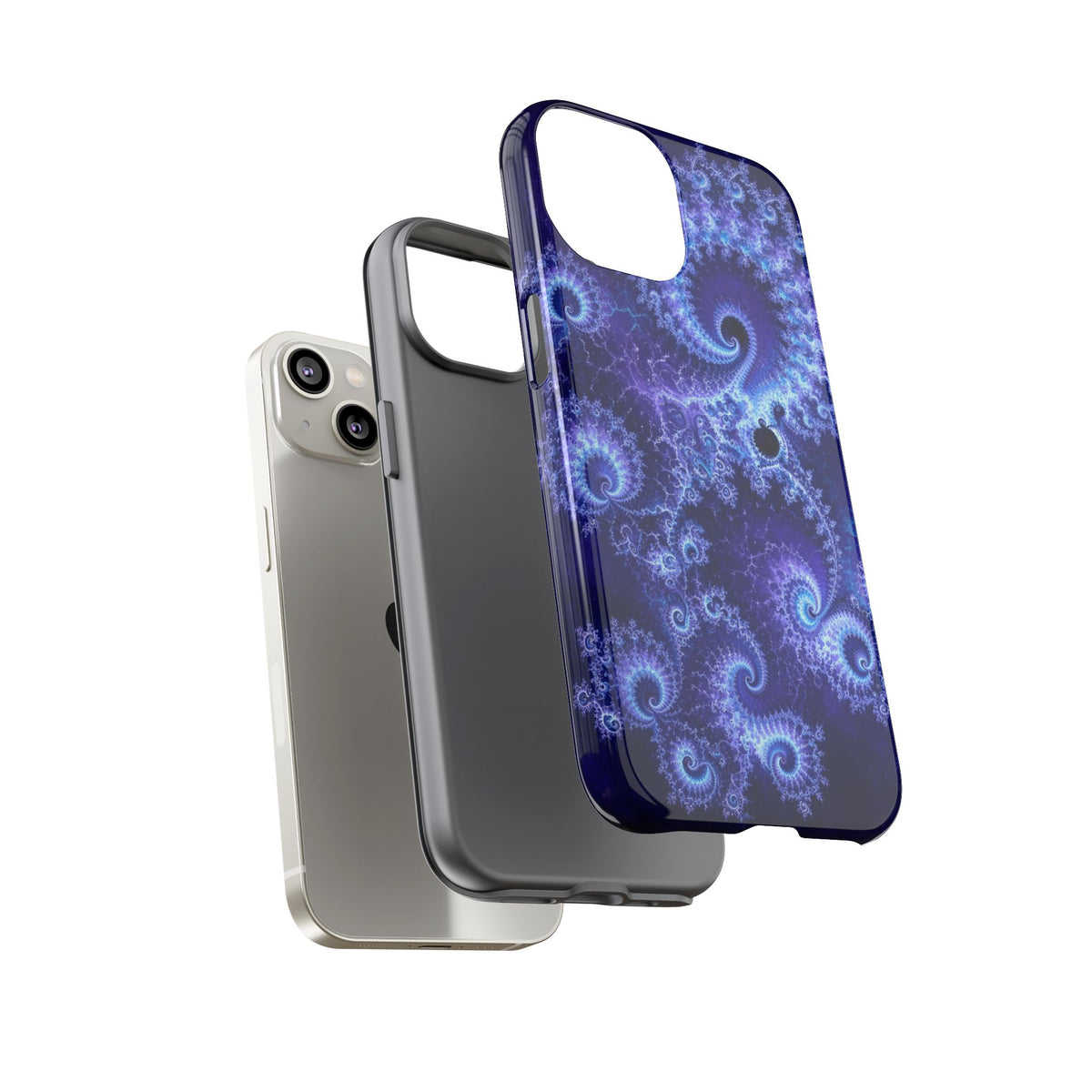 Copper Infinity - Bioluminescent Jellyfish Phone Case