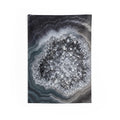 Geode Core - Silver Smoke Tapestry